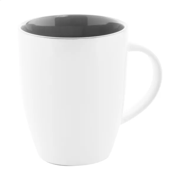 Maia mug Dark grey White