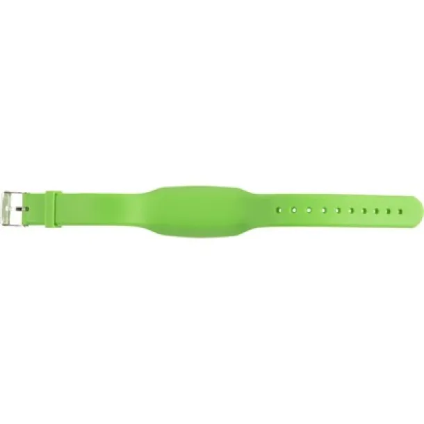  Wristband with pedometer lime green