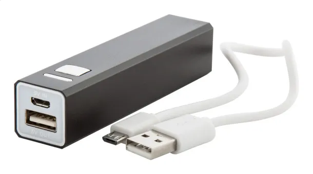 Balzur USB prijenosna baterija, 2200 mAh Crna