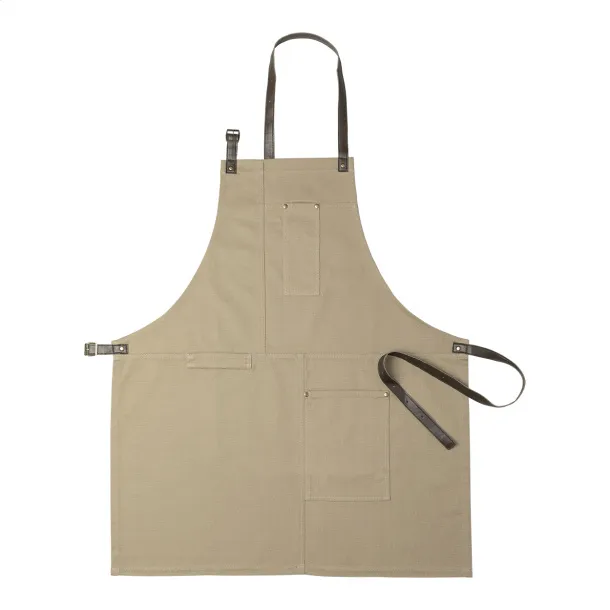James cotton apron khaki