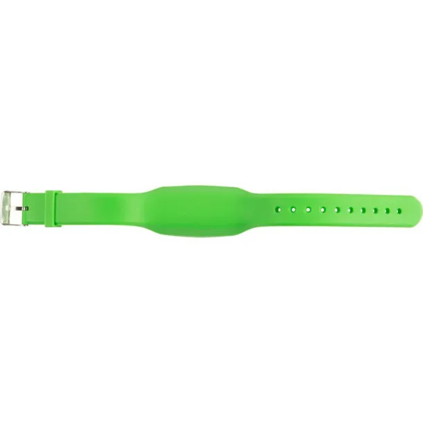  Wristband with pedometer lime green