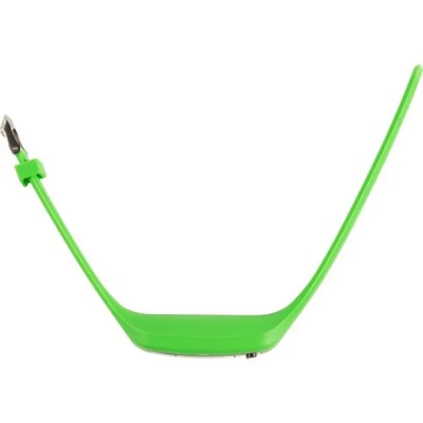  Wristband with pedometer lime green