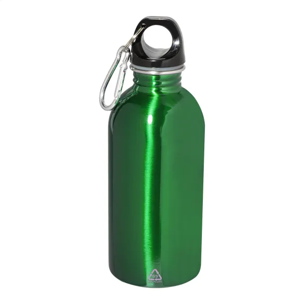 Ressuto recycled stainless steel bottle Green