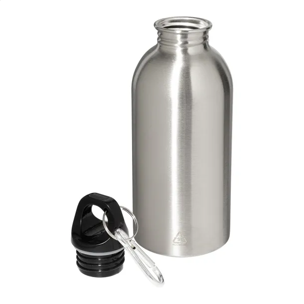 Ressuto recycled stainless steel bottle Silver
