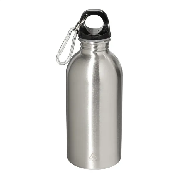 Ressuto recycled stainless steel bottle Silver