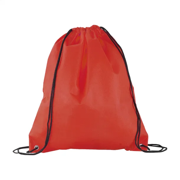 Pully drawstring bag Red