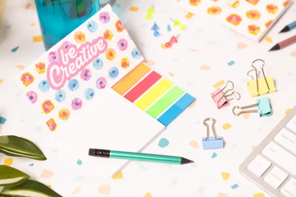 CreaStick Combo Sign Seed personalizirane ljepljive bilješke Bijela