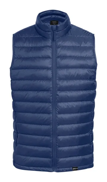 Vespa RPET bodywarmer vest Dark blue