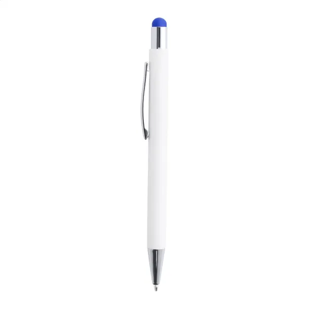 Wirly touch ballpoint pen Blue White