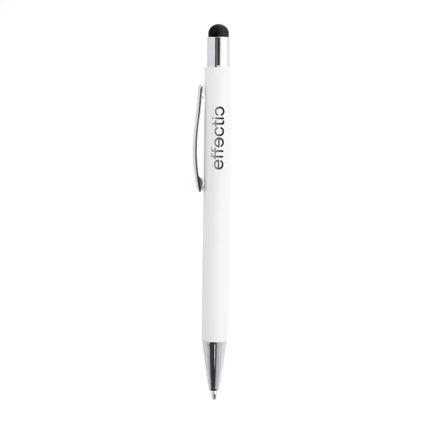 Wirly touch ballpoint pen Black White