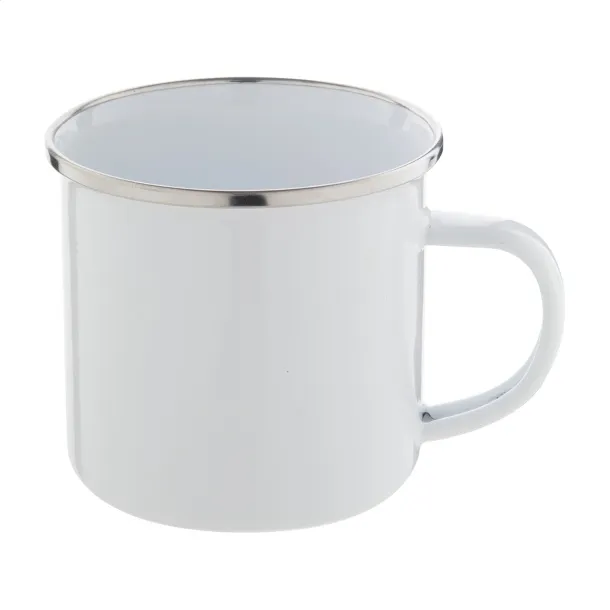 Enavint emajlirana šalica, 300 ml Bijela Bijela