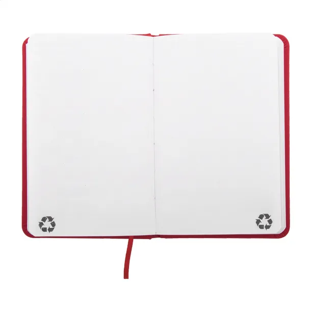 Repuk Blank A6 RPU notebook Red