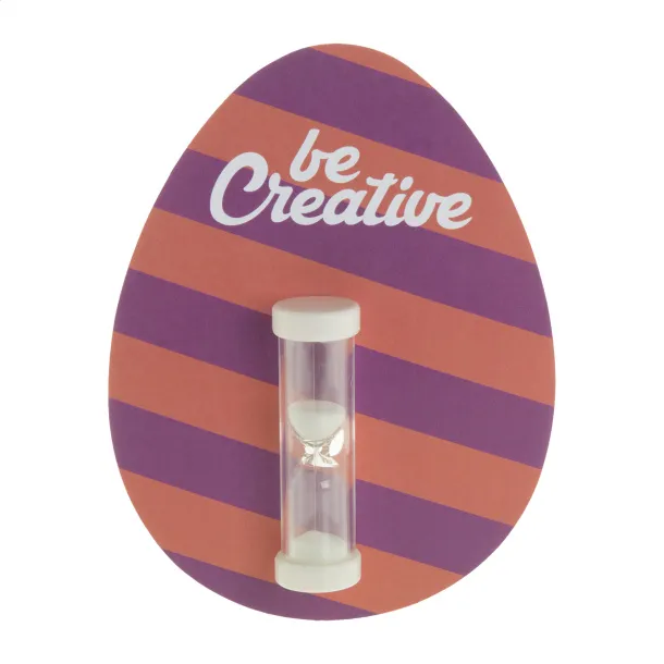 Sandy sand timer White Transparent
