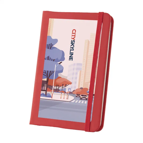 Nopuk Blank A6 notebook Red