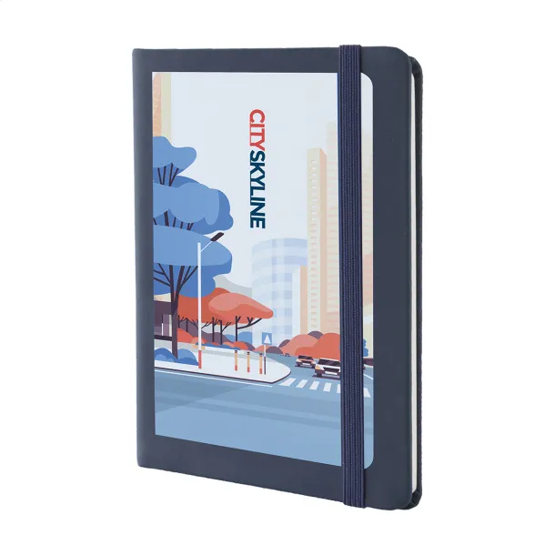 Nopuk Blank A6 notebook Dark blue