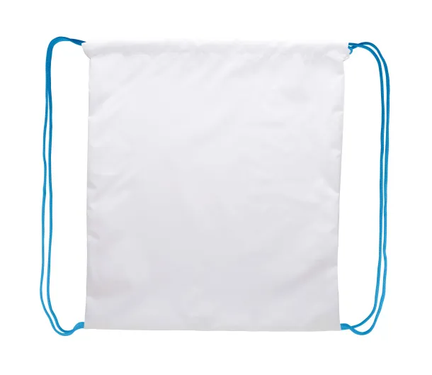 CreaDraw custom drawstring bag Blue White