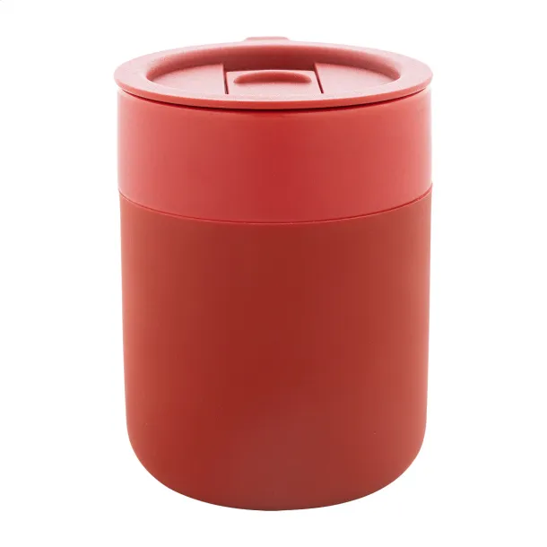 Liberica putna šalica, 300 ml Crvena
