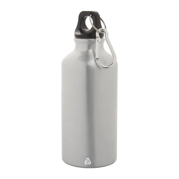 Raluto boca od recikliranog aluminija, 400 ml Srebrna