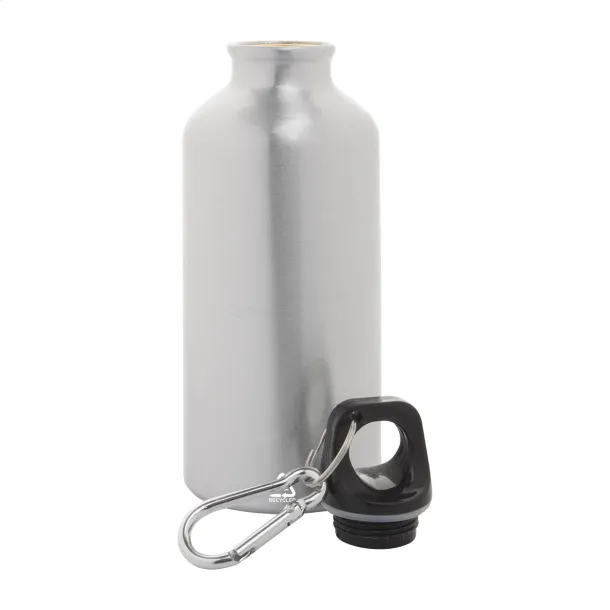 Raluto boca od recikliranog aluminija, 400 ml Srebrna