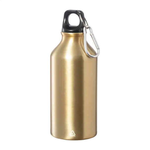 Raluto boca od recikliranog aluminija, 400 ml Zlatna