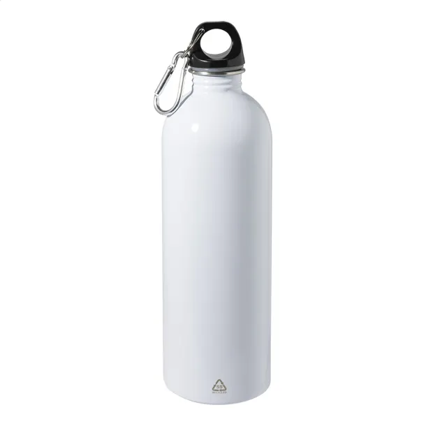 Ressuto XL recycled stainless steel bottle White