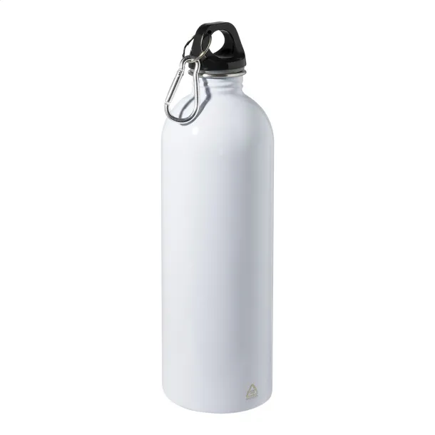 Ressuto XL recycled stainless steel bottle White