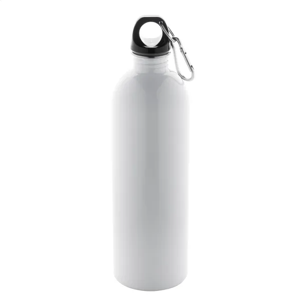 Ressuto XL recycled stainless steel bottle White