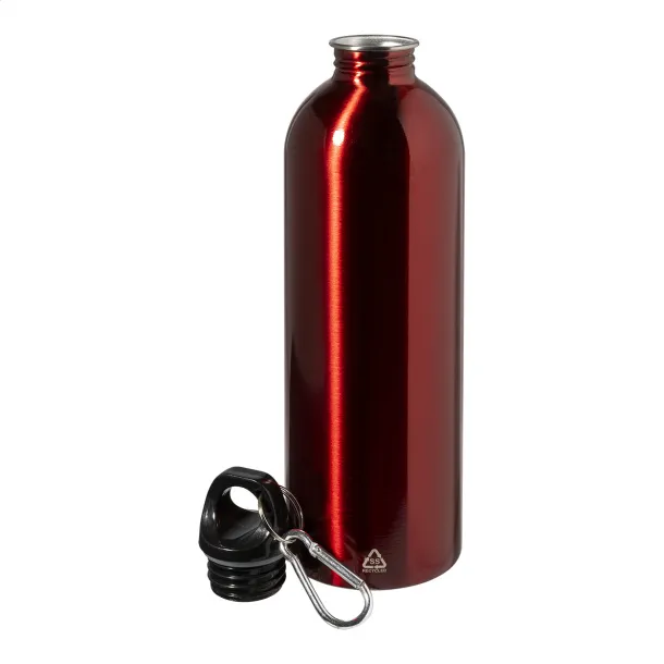 Ressuto XL recycled stainless steel bottle Red