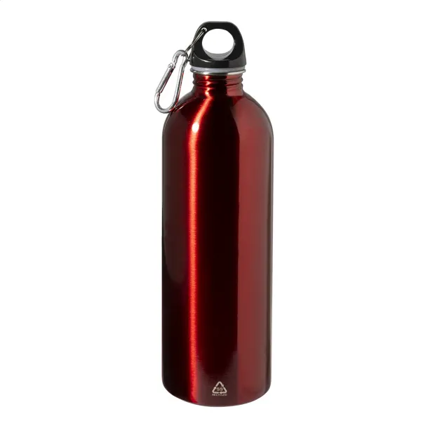 Ressuto XL recycled stainless steel bottle Red