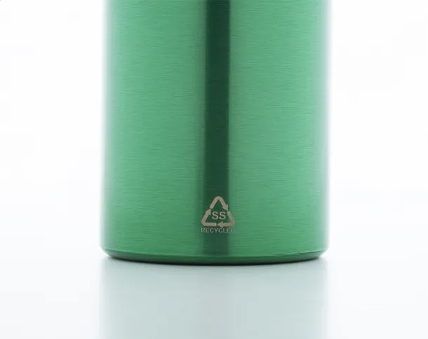 Ressuto XL recycled stainless steel bottle Green