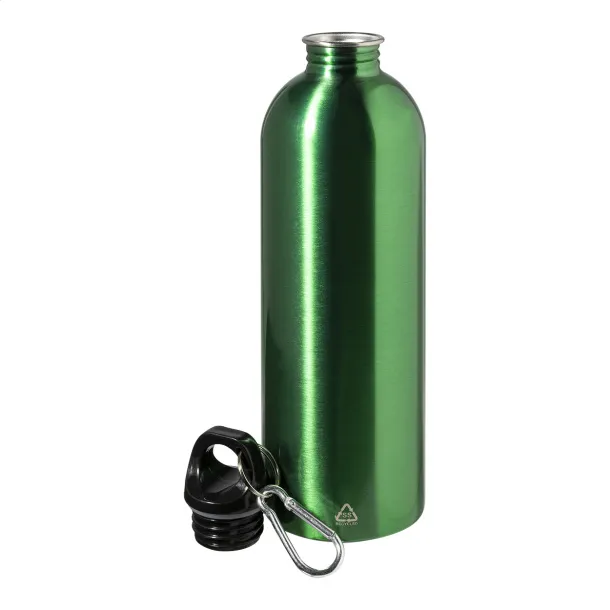 Ressuto XL recycled stainless steel bottle Green