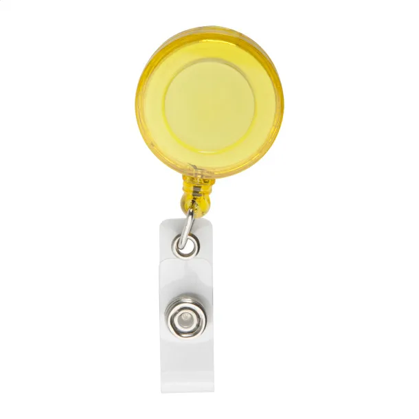 Slope pass holder Yellow