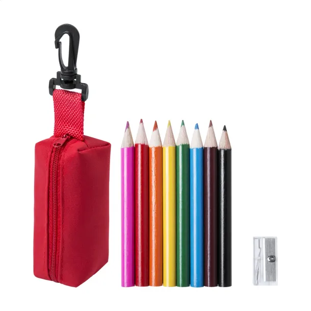 Medina set za bojanje Crvena