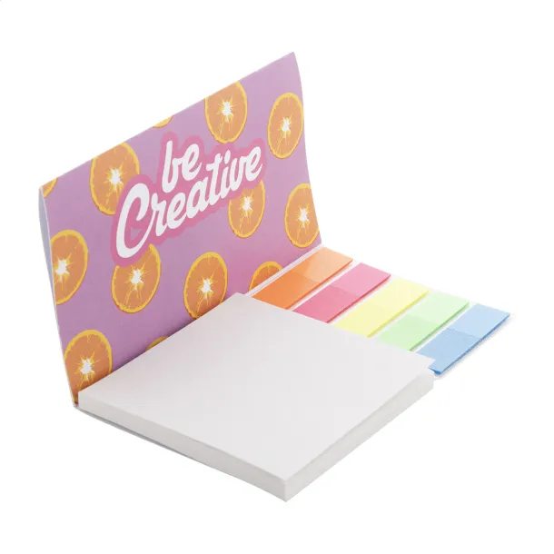 CreaStick Combo Sign custom sticky notepad White