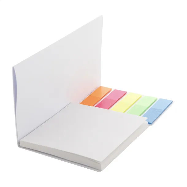 CreaStick Combo Sign custom sticky notepad White