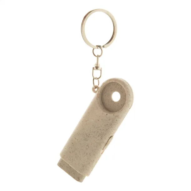 Bopor trolley coin keyring Natural