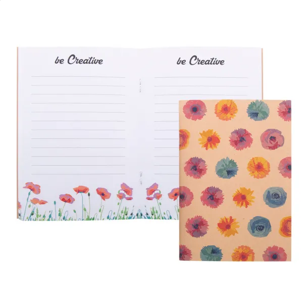 CreaNote Plus A6 Eco custom notebook Natural