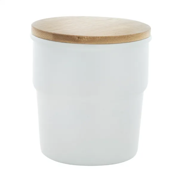 Calliope ceramic cup White