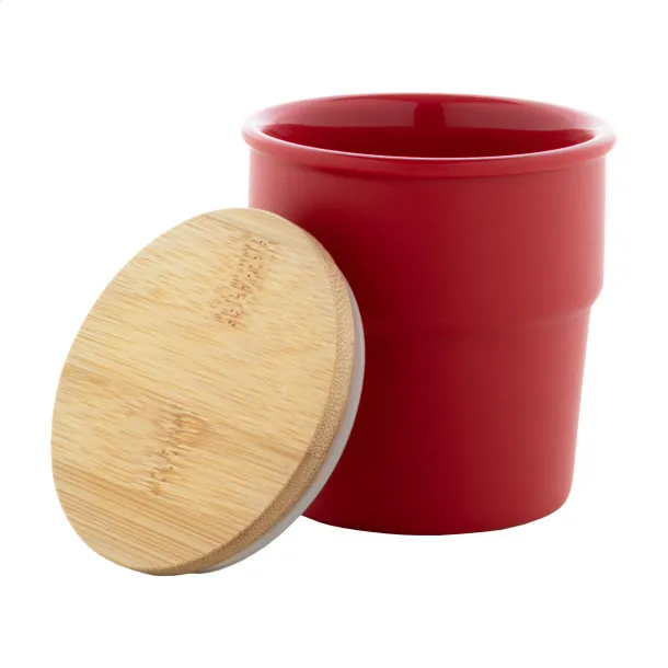 Calliope ceramic cup Red