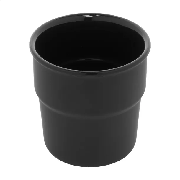 Calliope ceramic cup Black