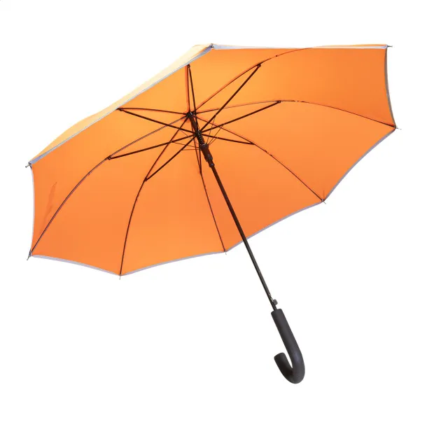 Thunder Max reflective RPET umbrella Orange