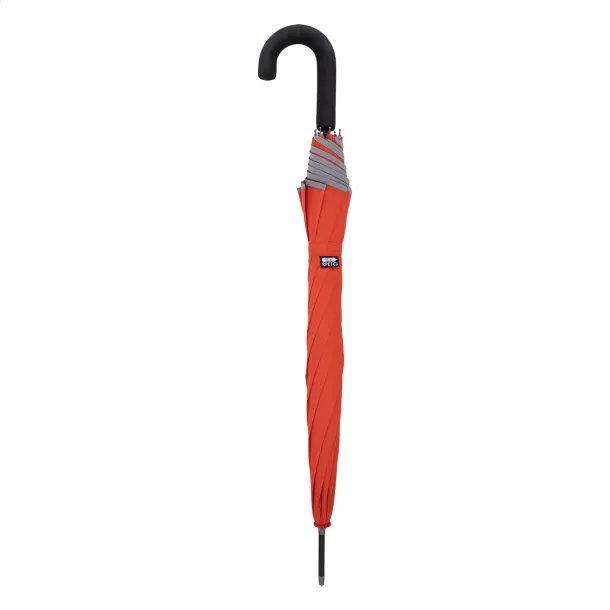 Thunder Max reflective RPET umbrella Red