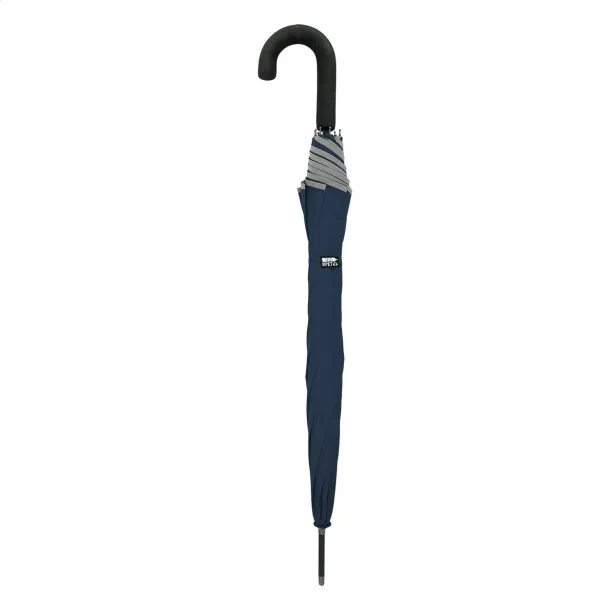 Thunder Max reflektirajući RPET kišobran Plava