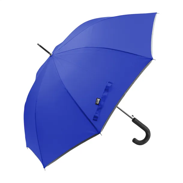 Thunder Max reflective RPET umbrella Light blue