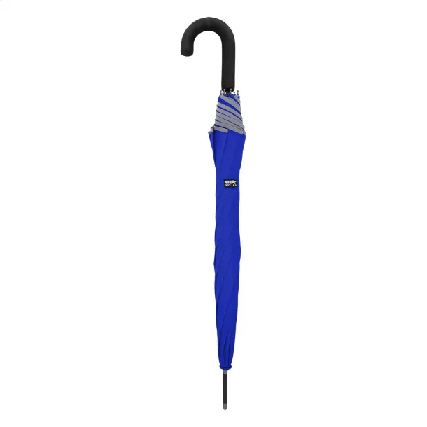 Thunder Max reflektirajući RPET kišobran Svijetlo plava