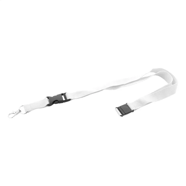 Revent Plus RPET lanyard White