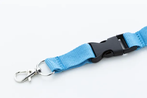 Revent Plus RPET lanyard Light blue