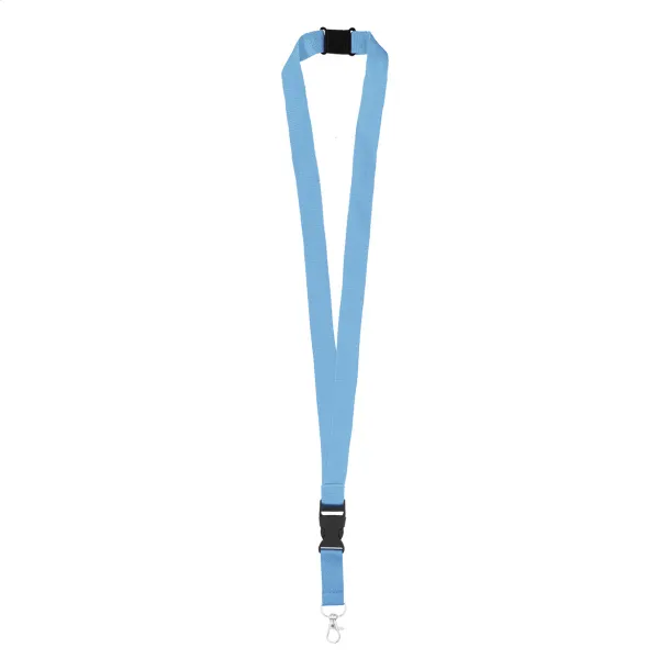 Revent Plus RPET lanyard Light blue