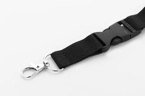 Revent Plus RPET lanyard Black