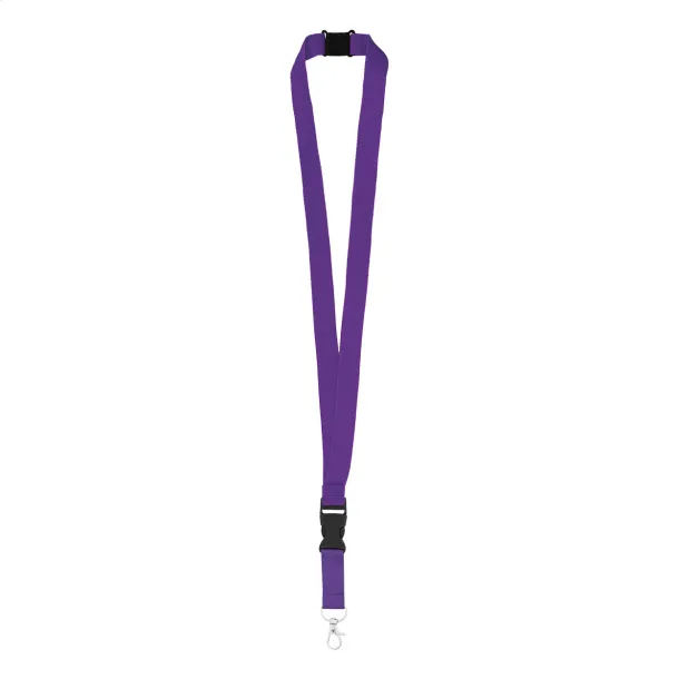 Revent Plus RPET lanyard Purple